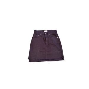 wilfred free black denim skirt